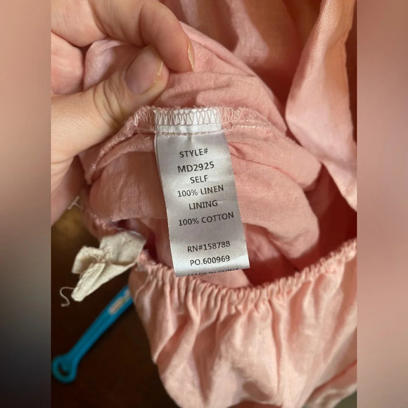 Mable Marlee Scallop Embo Dress Size Large - Picture 9 of 10